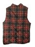 Relativity Plaid Red Gray Black Vest Size M (petite) - photo 2
