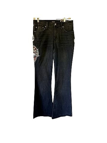 Ed Hardy Slim Flare Jeans (view 1)