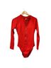 Lilly Pulitzer Solid Red One Piece Swimsuit Size 12 - photo 1