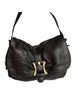 B Makowsky 100% Leather Black Leather Shoulder Bag One size - photo 1