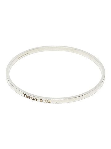 Tiffany & Co. Tiffany &amp; Co. Logo Bracelet, SV925 Silver, Women's. (view 1)