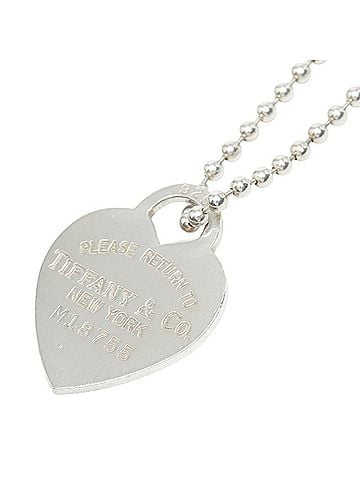 Tiffany & Co. Tiffany &amp; Co. Return to Heart Tag Necklace, SV925 Silver, Women's. (view 1)