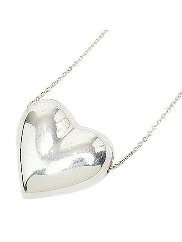 Tiffany & Co. Tiffany &amp; Co. Heart Necklace, SV925 Silver, Women's. (view 1)