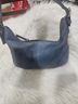 Coach 100% Leather Blue Leather Hobo One size - photo 3