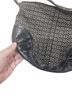 Coach Print Black Gray Leather Hobo One size - photo 2
