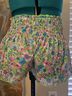 Lovers + Friends Floral Green Blue Shorts Size S - photo 5