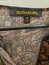 Sugarlips 100% Cotton Floral Brown Multi Color Blouse Size M - photo 3