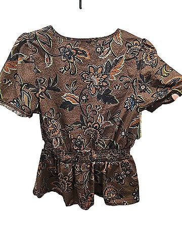 Sugarlips Desirae Peplum Blouse (view 2)