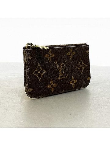 Louis Vuitton Louis Vuitton Monogram Pochette Clé Wallet/Coin Case M62650 Brown (Men's/Women's) P3076047 (view 2)