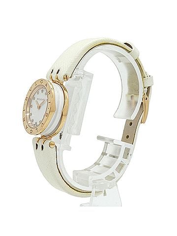 Bvlgari Bulgari B.zero1 18KPG Diamond BZP23SG White Dial Women's Watch (view 2)