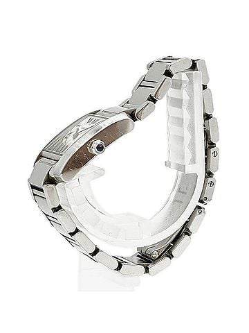 Cartier Cartier Tank Française SM W51008Q3 Ivory Dial Women's Watch (view 2)
