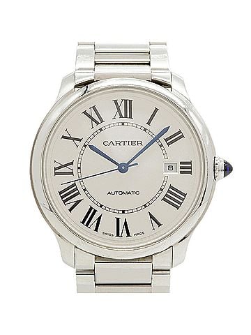 Cartier Cartier Ronde Must WSRN0035 Silver Dial Men's Watch (view 1)