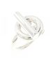 Hermès 100% Sterling Silver Multi Color Hermes Hermès Croisette Ring One size - photo 1