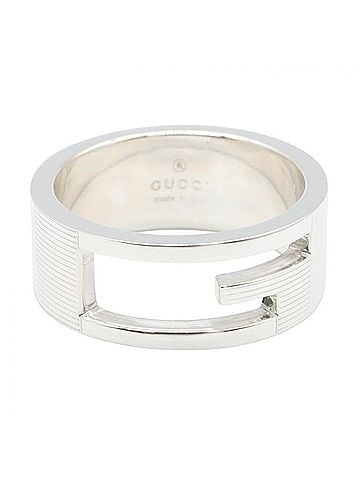 Gucci Gucci GUCCI Branded G Ring - Ring/Finger Sterling Silver 925 Jewelry Men's/Women's Tone (view 2)