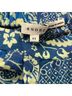 Rhode 100% Cotton Floral Blue Green Casual Dress Size XS - photo 5