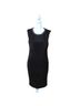 Lucy Paris Solid Black Silver Cocktail Dress Size L - photo 1