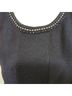 Lucy Paris Solid Black Silver Cocktail Dress Size L - photo 5