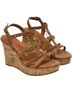 Jellypop Brown Wedges Size 7 - photo 1