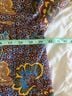 Sézane 100% Cotton Print Brown Blue Jacket Size S - photo 6