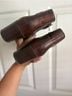 FRYE 100% Leather Brown Ankle Boots Size 8 1/2 - photo 3