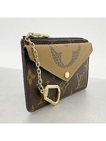 Louis Vuitton Louis Vuitton Monogram Giant Reverse Portefeuille Verso Wallet/Coin Case M81303 Brown (Men's/Women's) P3213764 (view 2)