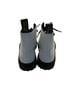 Dr. Martens White Black Ankle Boots Size 9 - photo 2