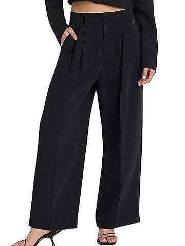 Good American Luxe Track Pants (view 1)