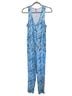Lilly Pulitzer Floral Blue Teal Jumpsuit Size XS - photo 2