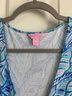 Lilly Pulitzer Floral Blue Teal Jumpsuit Size XS - photo 4