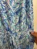Lilly Pulitzer Floral Blue Teal Jumpsuit Size XS - photo 3