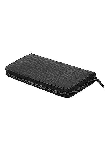 Yves Saint Laurent Yves Saint Laurent Saint Laurent Paris Long Wallet Le Monogram Zip-Around Leather 664491 SAINT LAURENT PARIS Black WALLET (view 2)