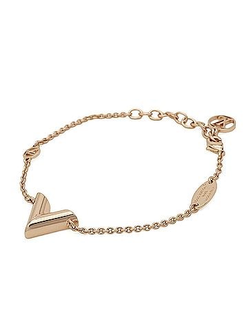 Louis Vuitton LOUIS VUITTON Essential V Bracelet LV Circle PGP Pink Gold M02381 (view 1)