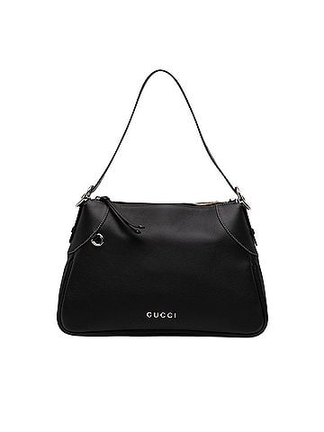 Gucci Medium Calfskin GG Emblem Shoulder Bag (view 1)