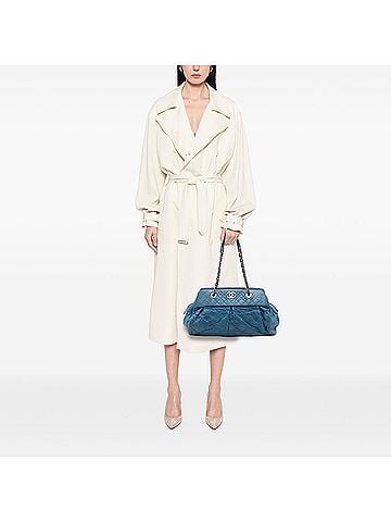 Chanel Quilted Iridescent Calfskin Chic Quilt Bowling Bag (view 2)