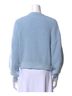 Rebecca Minkoff 100% Cotton Solid Blue Pullover Sweater Size L - photo 2
