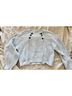 Rebecca Minkoff 100% Cotton Solid Blue Pullover Sweater Size L - photo 4