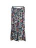 One 5 One Floral Black Teal Orange Green Casual Pants Size L - photo 1