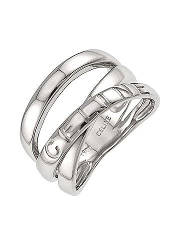 Céline Celine CELINE Ring Pt Platinum (view 1)