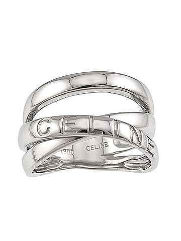 Céline Celine CELINE Ring Pt Platinum (view 2)