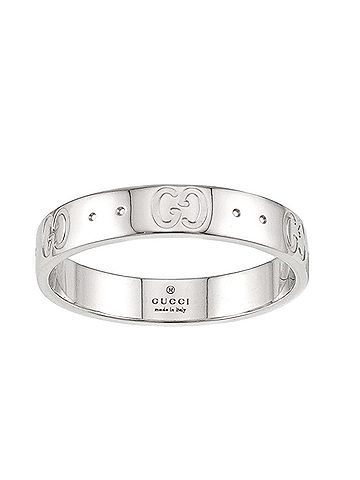 Gucci Gucci Icon Ring #19, 18K White Gold (750). (view 2)