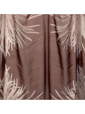 Hermès Dahlia Mousseline Silk Shawl 140 (view 2)