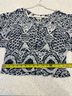 ECI Print Multi Color Blouse Size M - photo 5
