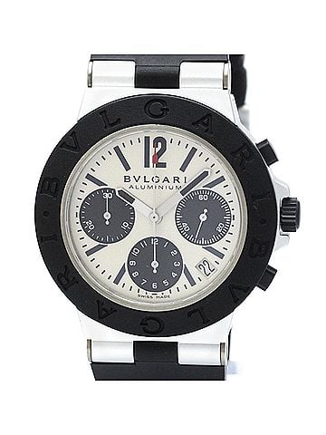 Bvlgari BVLGARI Aluminium Chronograph Automatic Mens Watch AC38TA (view 1)