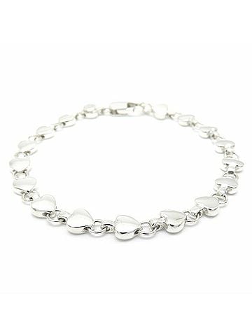 Tiffany & Co. TIFFANY&amp;Co. Tiffany Puff Heart Bracelet, SV925, Women's, 295758 (view 2)