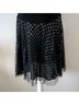 Moda International Silver Black Cocktail Dress Size 8 - photo 5