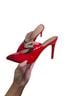 BCBGeneration Red Silver Heels Size 8 - photo 2