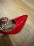 BCBGeneration Red Silver Heels Size 8 - photo 4