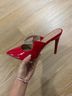 BCBGeneration Red Silver Heels Size 8 - photo 5