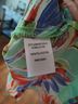 Sunny Leigh 100% Polyester Floral Multi Color Short Sleeve Blouse Size L - photo 3
