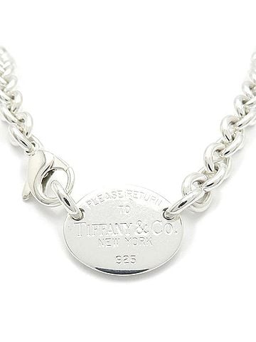 Tiffany & Co. TIFFANY&amp;Co. Tiffany &amp; Co. Return to Oval Tag Necklace SV925 Women's 295750 (view 2)